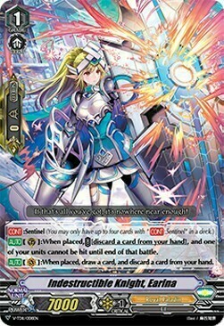 Indestructible Knight, Earina Card Front
