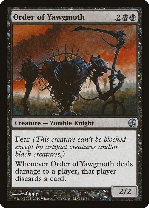 Order of Yawgmoth Card Front