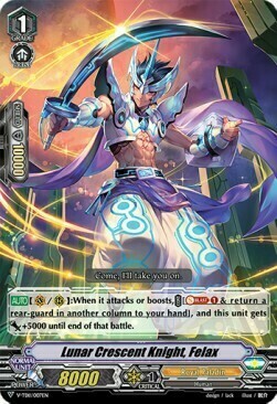 Lunar Crescent Knight, Felax [V Format] Card Front