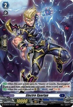 Electro Spartan [D Format] Card Front