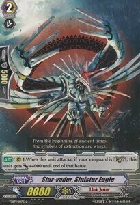 Star-vader, Sinister Eagle [G Format] Card Front