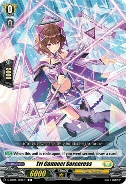 Tri Connect Sorceress Card Front