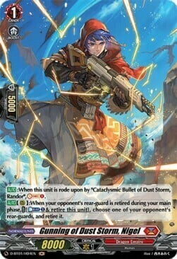 Gunning of Dust Storm, Nigel [D Format] Card Front