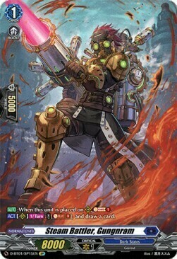 Steam Battler, Gungnram Card Front