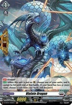 Violate Dragon [D Format] Card Front