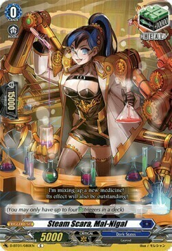 Steam Scara, Mal-Nigal Card Front