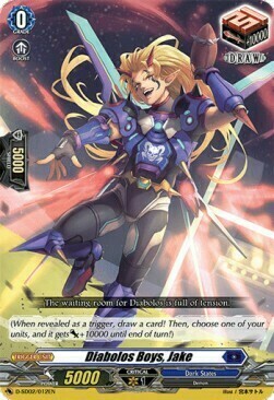 Diabolos Boys, Jake Card Front