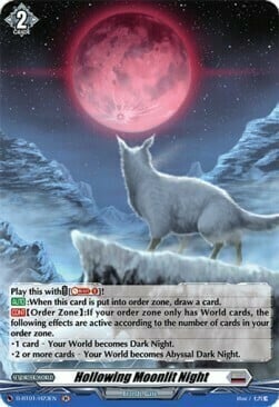 Hollowing Moonlit Night [D Format] Card Front