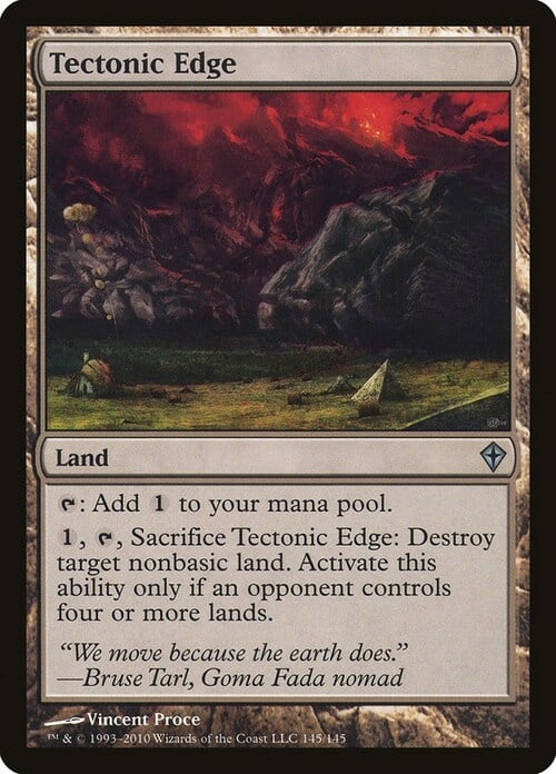Tectonic Edge Card Front