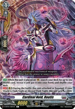Cardinal Noid, Routis Card Front