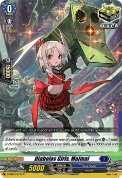 Diabolos Girls, Maimai Start Deck: Danji Momoyama - Tyrant Tiger | Vanguard  | CardTrader
