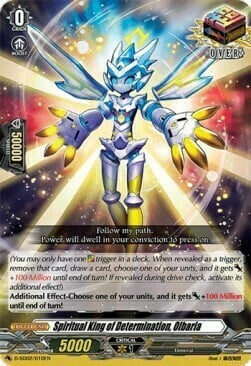 Spirit King of Determination, Olbaria Card Front
