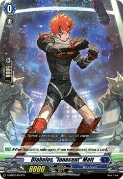 Diabolos, "Innocent" Matt Card Front