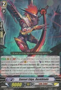 Sunset Edge, Duskblade [G Format] Card Front