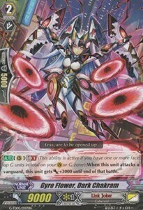 Gyre Flower, Dark Chakram [G Format] Card Front