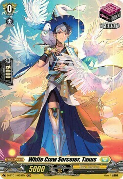 White Crow Sorcerer, Taxus [D Format] Card Front