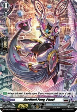 Cardinal Fang, Phovi [D Format] Card Front