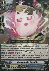 Hesketh the Ghostie Card Front