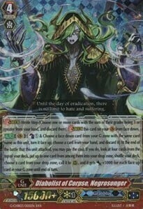 Diabolist of Corpse, Negrosonger Card Front