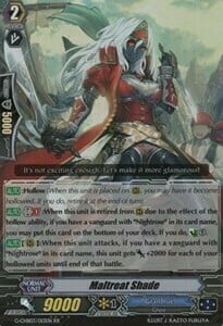 Maltreat Shade Card Front