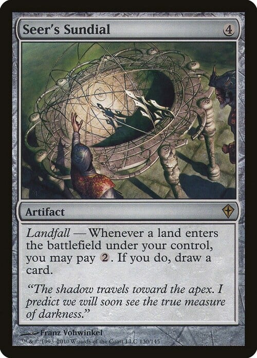 Seer's Sundial Card Front