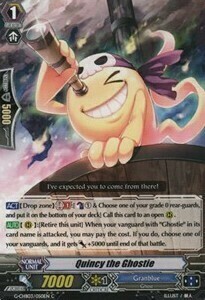 Quincy the Ghostie Card Front