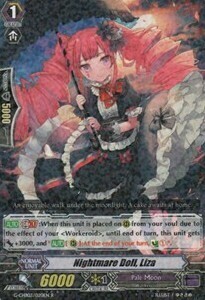 Nightmare Doll, Liza Card Front
