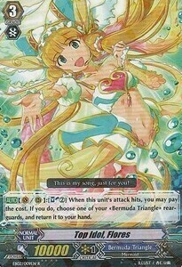 Top Idol, Flores Card Front