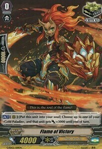 Flame of Victory Card Front
