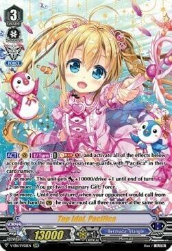 Top Idol, Pacifica [V Format] Card Front