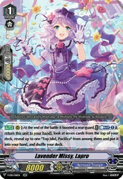 Lavender Missy, Lapro Card Front