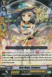 Holy Mage, Candace [G Format] Card Front