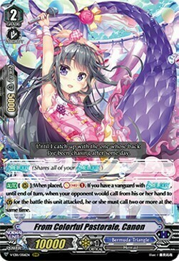 From Colorful Pastorale, Canon Card Front
