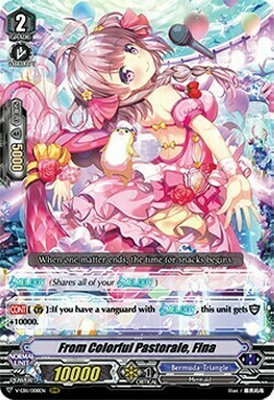 From Colorful Pastorale, Fina Card Front