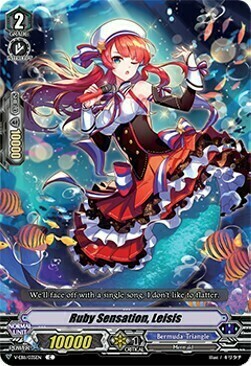 Ruby Sensation, Leisis Card Front