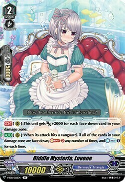 Riddle Mysteria, Luvene Card Front