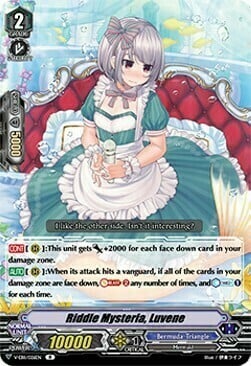 Riddle Mysteria, Luvene Card Front
