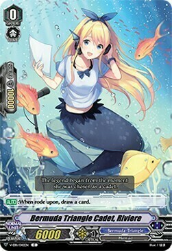 Bermuda Triangle Cadet, Riviere [V Format] Card Front
