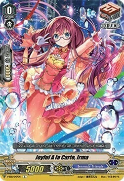 Joyful a la Carte, Irma [V Format] Card Front