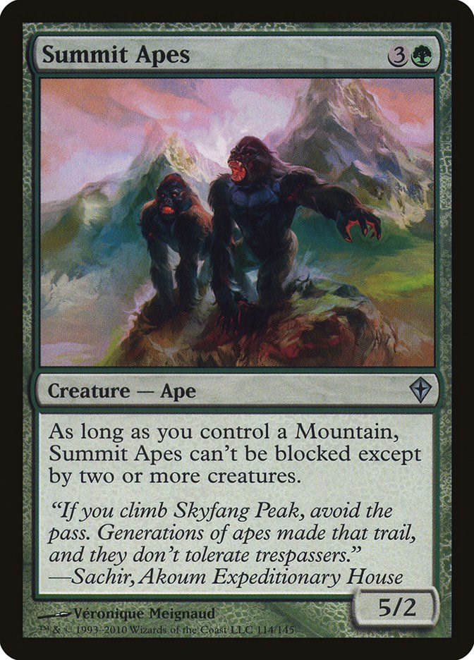 Summit Apes Worldwake | Magic | CardTrader
