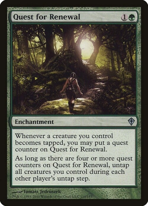 Quest for Renewal Card Front