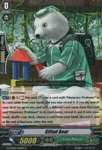 Gifted Bear Card Front