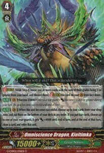 Omniscience Dragon, Kieltimka Card Front