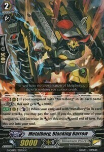 Metalborg, Blacking Barrow Card Front