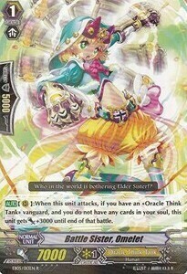 Battle Sister, Omelet Card Front