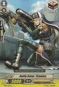 Battle Sister, Tiramisu [G Format] Card Front