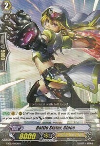 Battle Sister, Glace Card Front