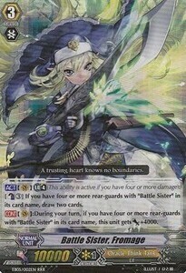 Battle Sister, Fromage Card Front