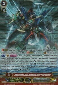 Dimensional Robo Command Chief, Final Daimax Card Front