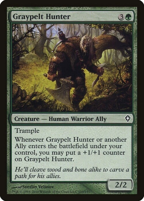 Graypelt Hunter Card Front